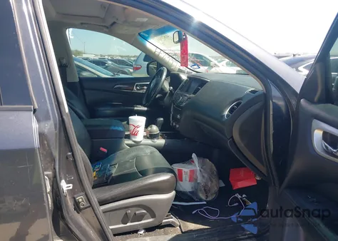 2013 Nissan Pathfinder Platinum из США, поврежденный, VIN 5N1AR2MN5DC666279